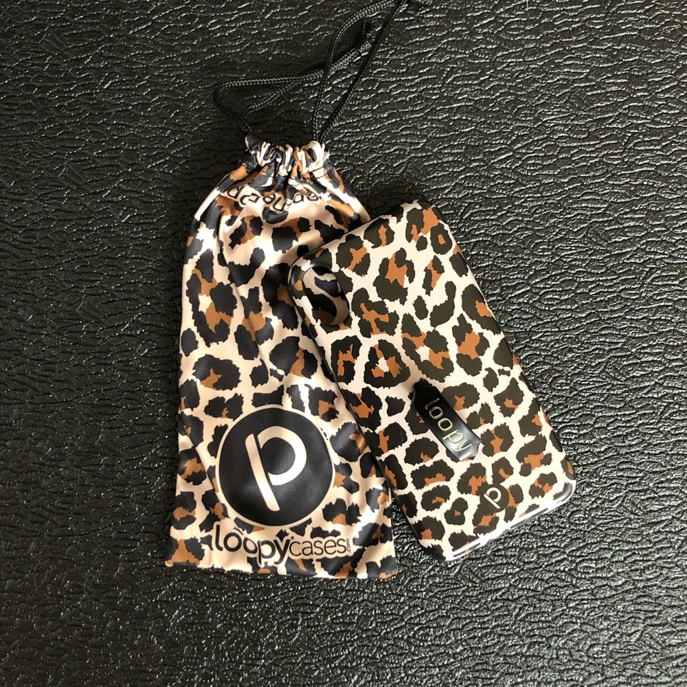 Leopard print loopy case IPhone X/xs
